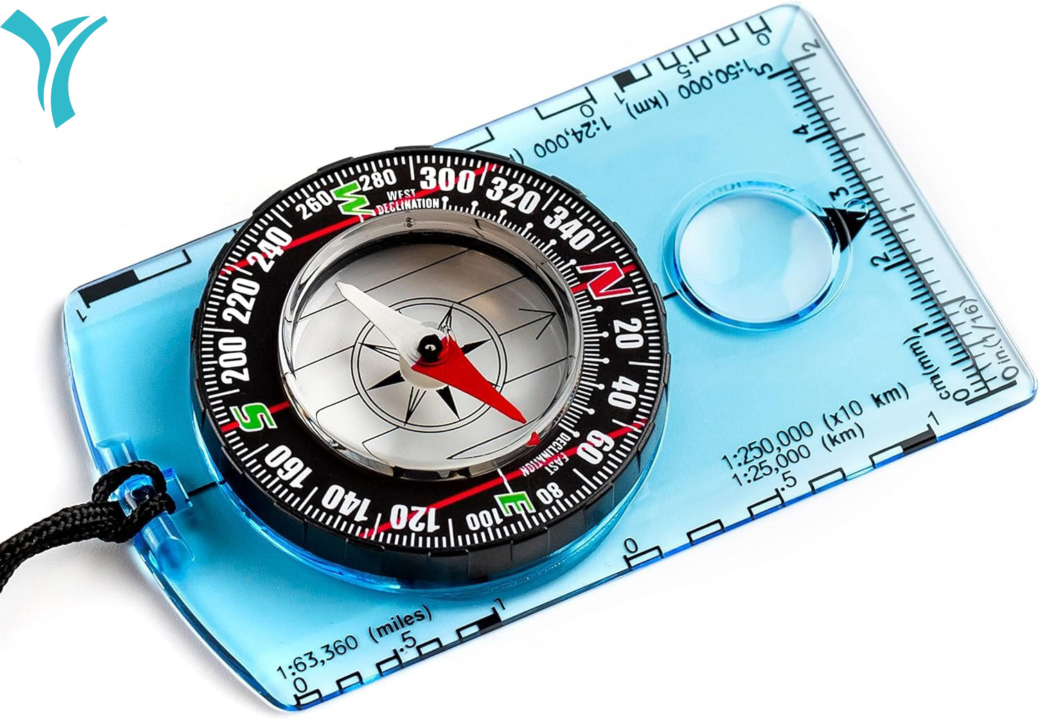 Map Compass Orienteering - 주오후아 오리엔티어링 나침반-하이킹 백패킹 나침반 |