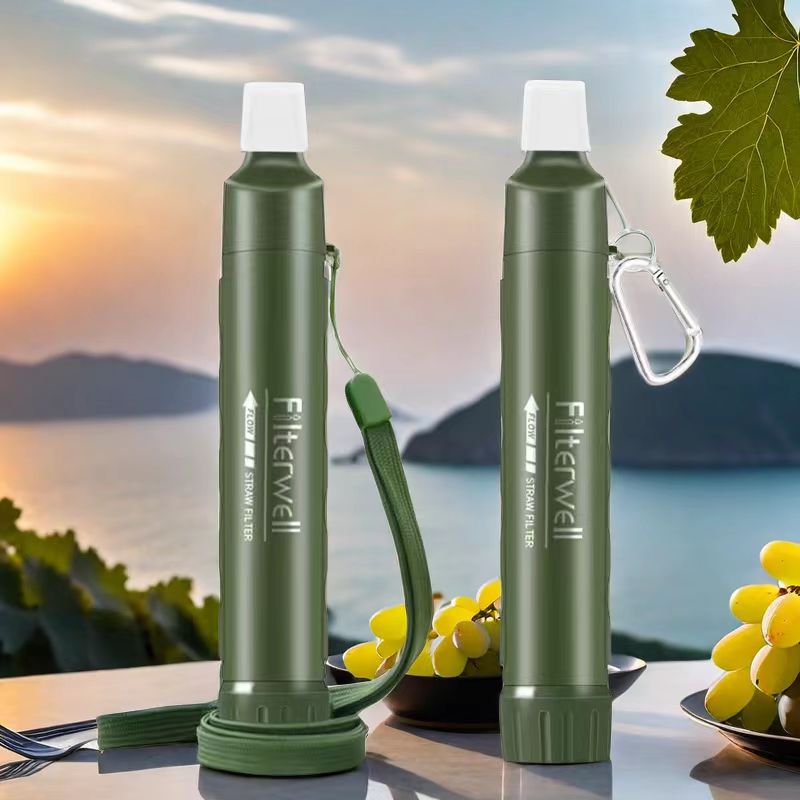 Water Filter Straw - Filterwell 개인 캠핑카 정수기 필터 밀짚
