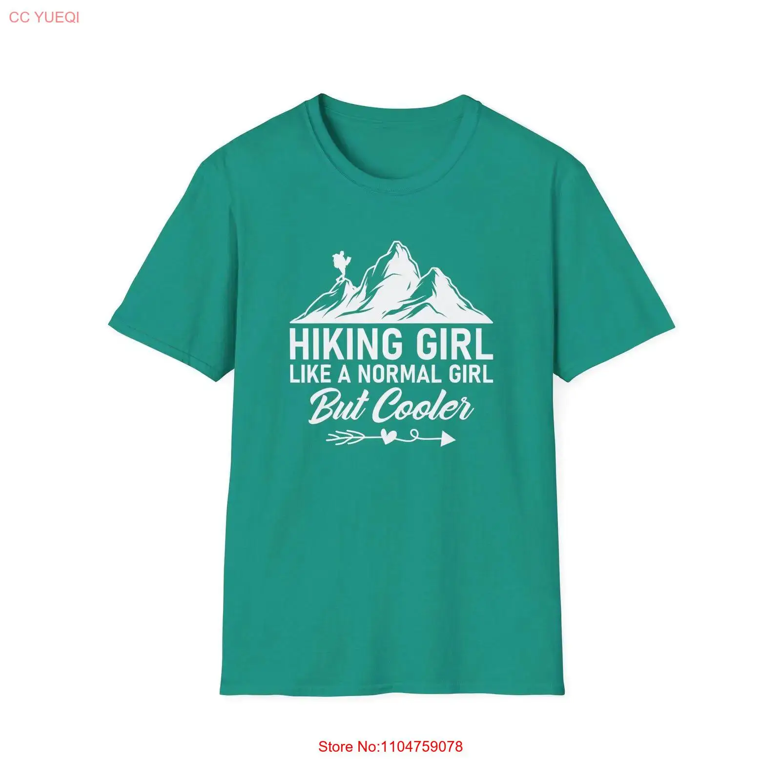Outdoor Adventure Girl - 하이킹 걸 티셔츠 캠프 캠핑 텐팅
