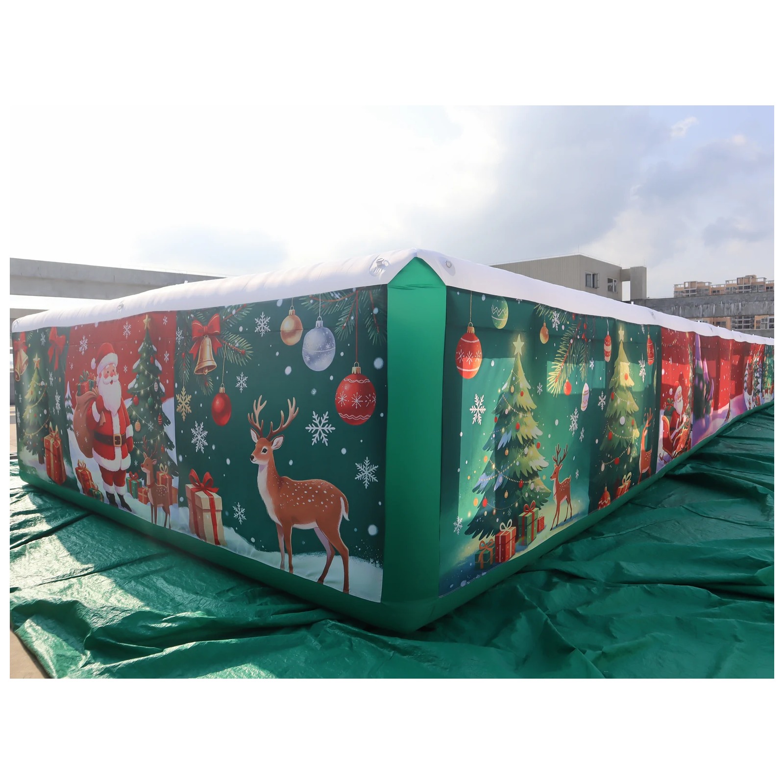 Outdoor Adventure Rentals - 상업용 대형 에어바운스 미로 6X20m 20X66ft