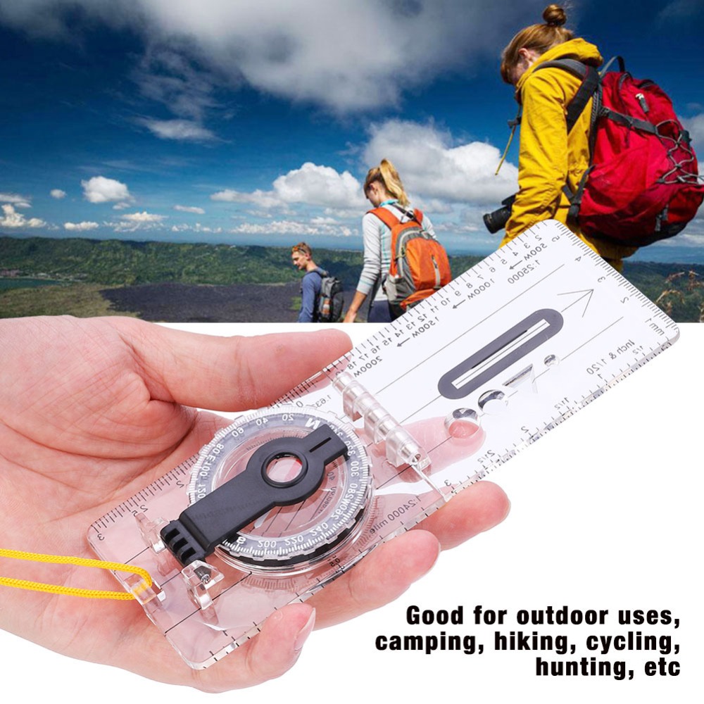 Map Compass Orienteering - 내구성이 뛰어난 경량 오리엔티어링 나침반 목줄이
