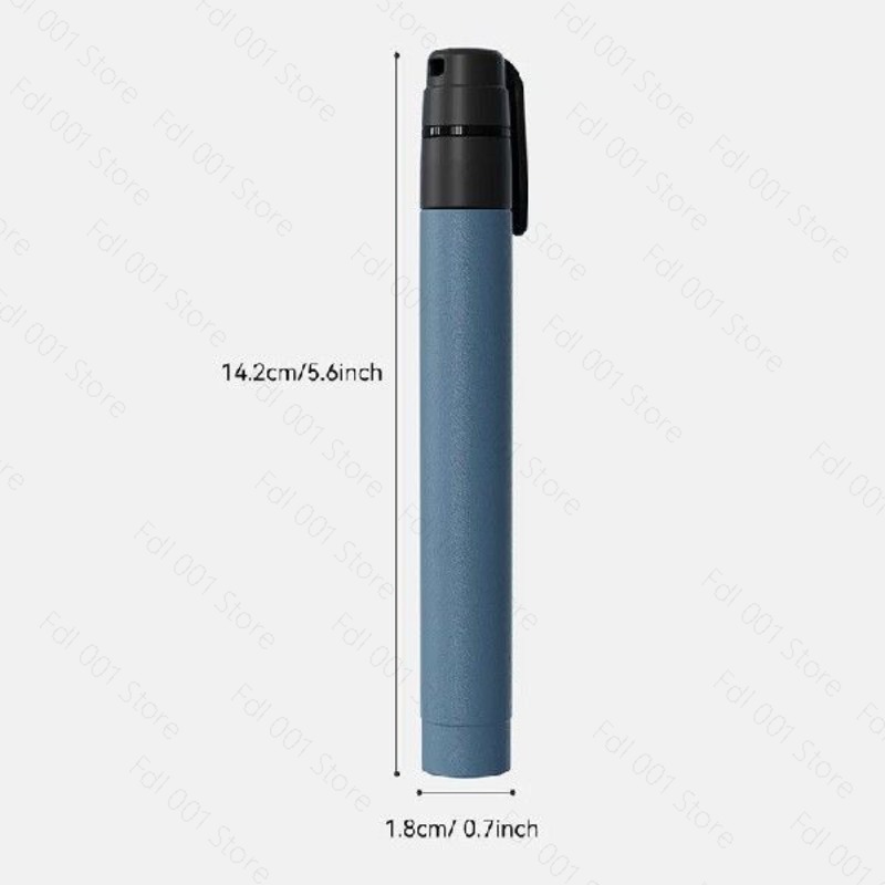 Water Filter Straw - 휴대용 미니 펜형 야외 정수 빨대