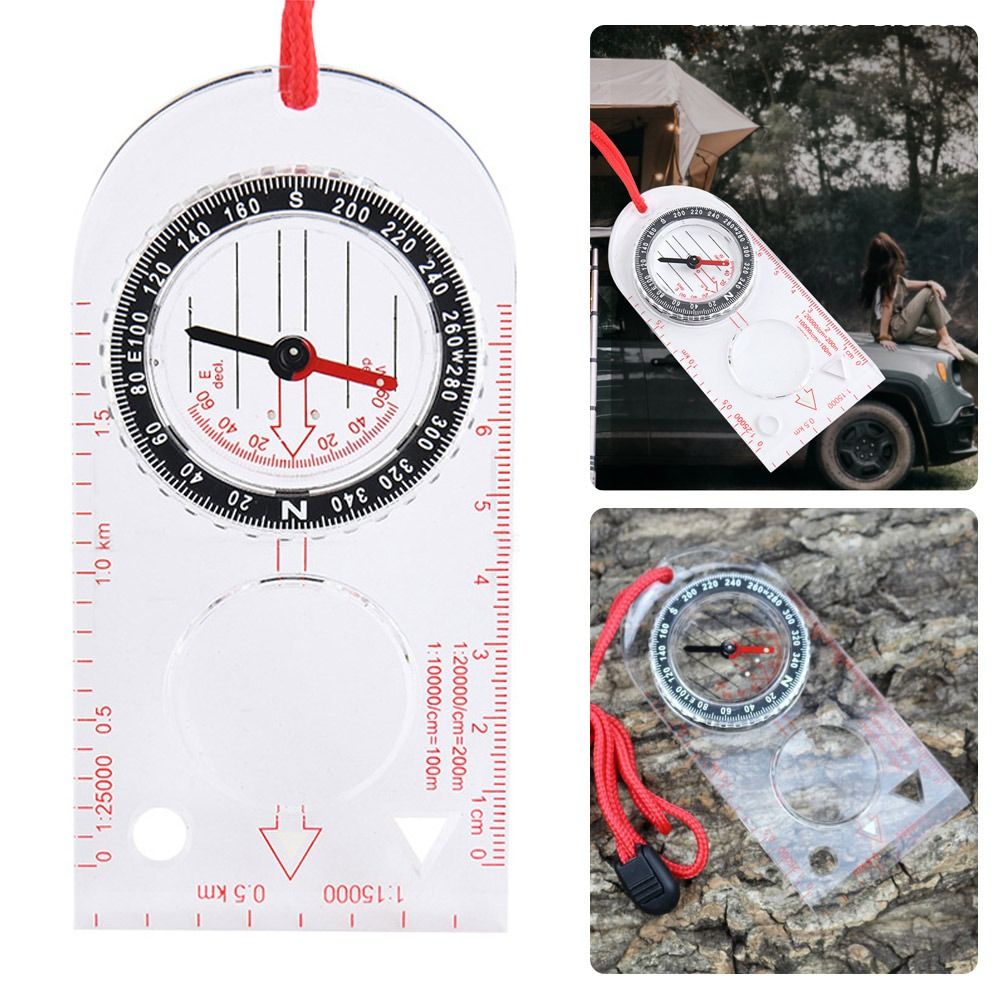 오리엔티어링 베이스플레이트 나침반 하이킹 캠핑 지도 L - Map Compass Orienteering 리뷰 및 가격