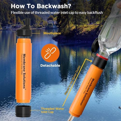 프로 6L 카모 그래비티 워터 필터(4개 추가 S1 오 - Water Filter Straw 리뷰 및 가격