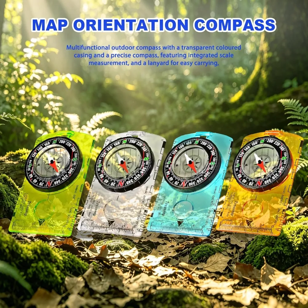 방수 오리엔티어링 나침반 베이스플레이트 지도 판독 야외 - Map Compass Orienteering 리뷰 및 가격