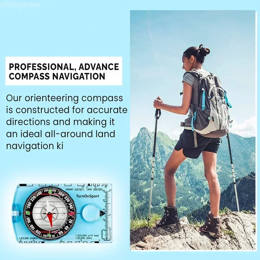 방수 오리엔티어링 나침반 베이스플레이트 지도 판독 야외 - Map Compass Orienteering 리뷰 및 가격