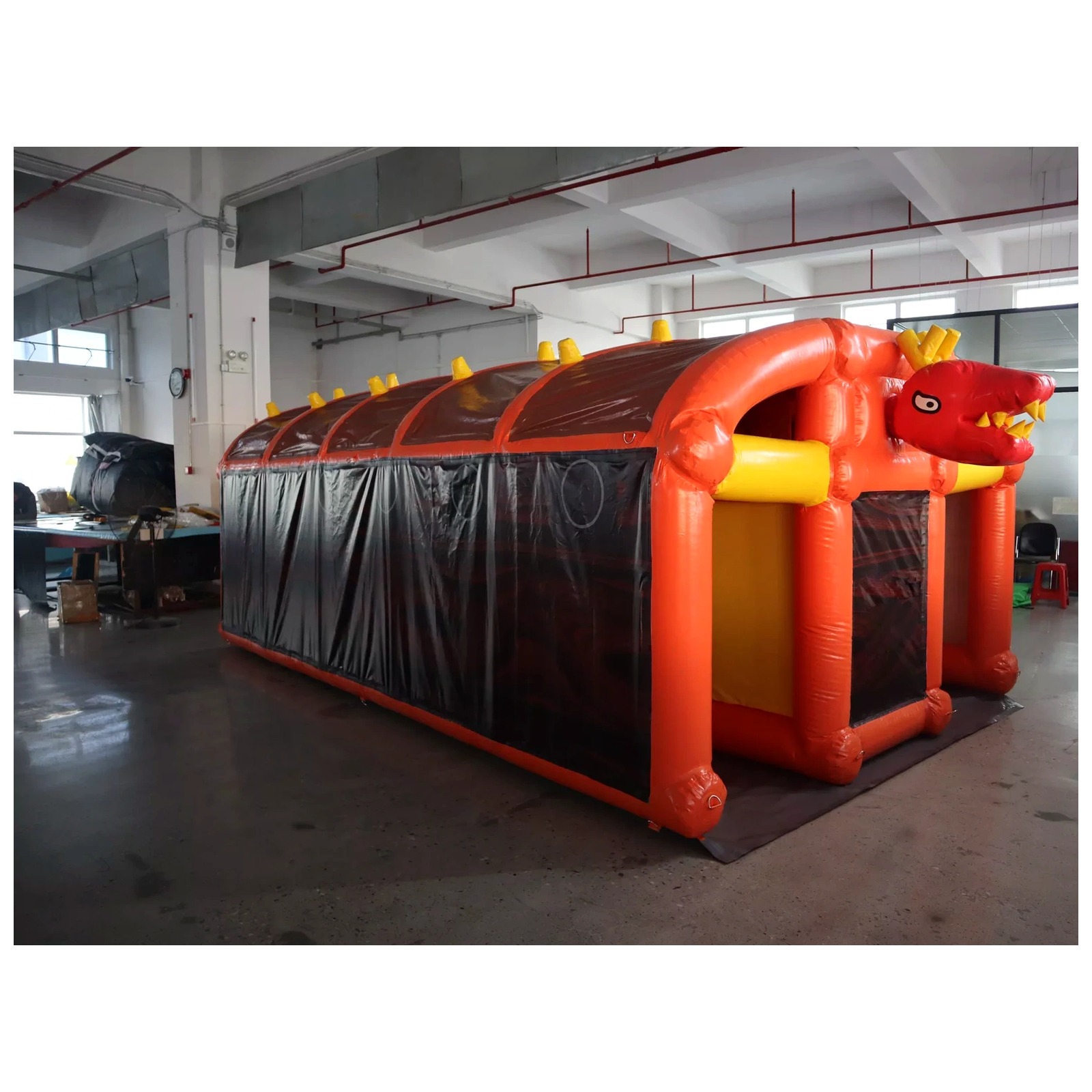대형 오렌지색 에어바운스 미로 3X5m 10X16ft  - Outdoor Adventure Rentals 리뷰 및 가격