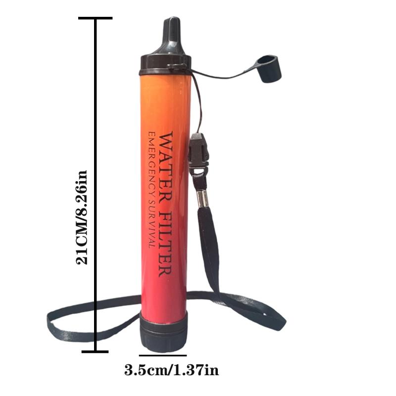 야외 비상용 생존 물 정수기 필터 스트로우 휴대용 물  - Water Filter Straw 리뷰 및 가격