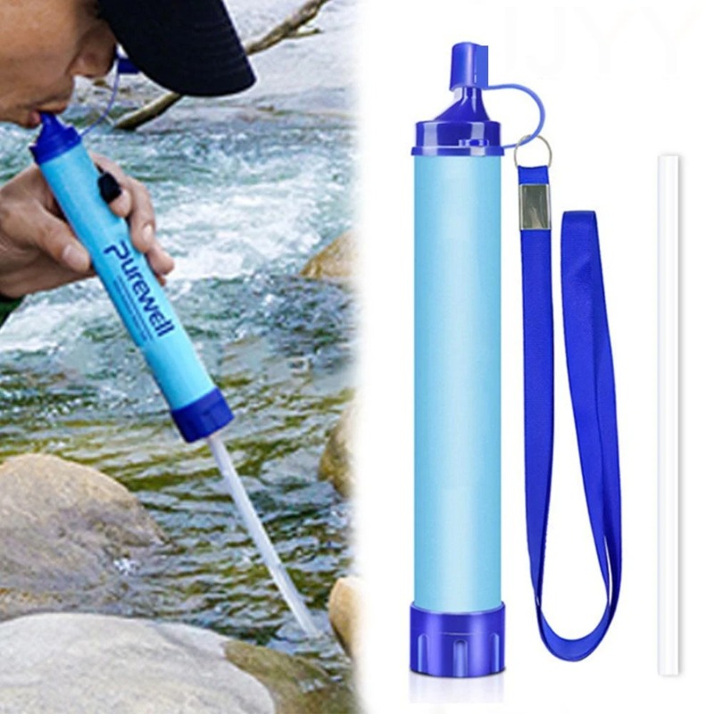 백패킹 휴대용 물 필터 빨대 비상용 정수기 경량 생존  - Water Filter Straw 리뷰 및 가격
