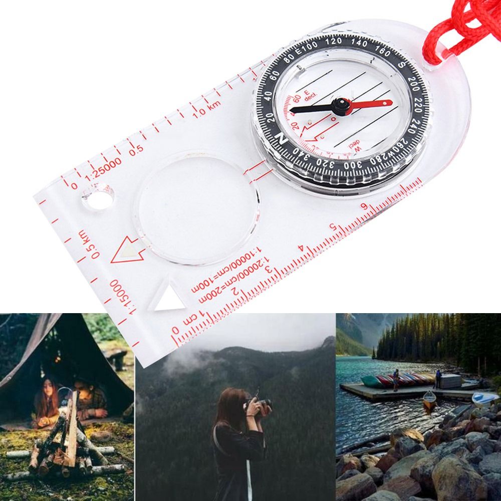 새로운 아크릴 지도 자 컴퍼스 다기능 휴대용 오리엔티어 - Map Compass Orienteering 리뷰 및 가격