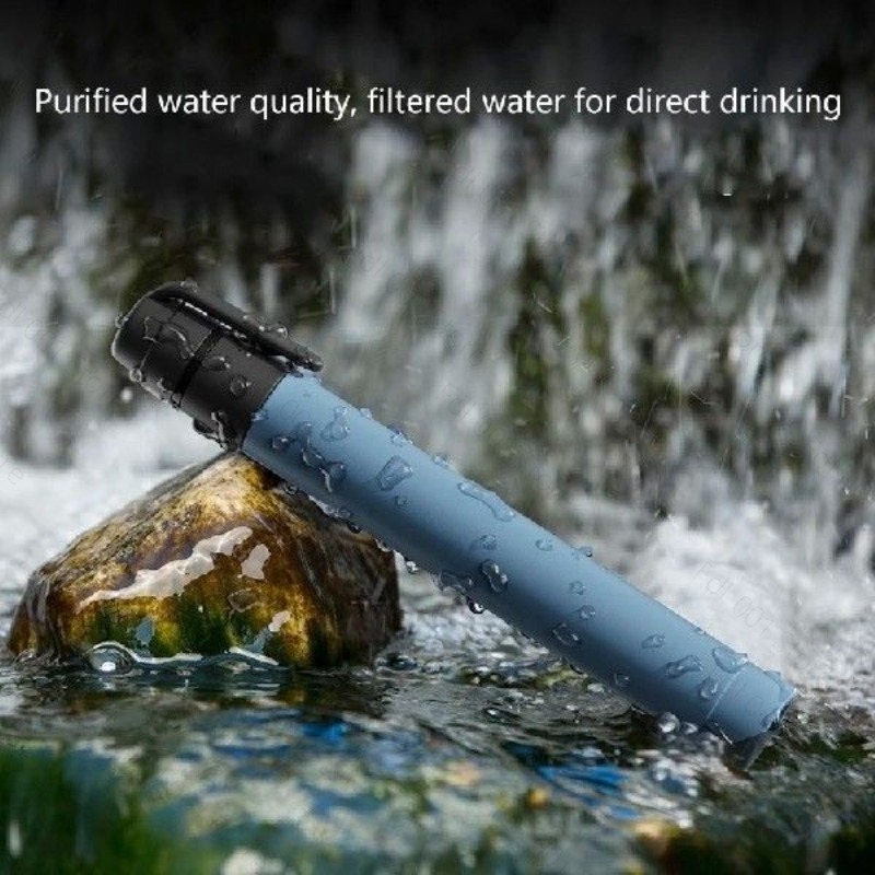 휴대용 미니 펜형 야외 정수 빨대 수동 정화기 (비상  - Water Filter Straw 리뷰 및 가격